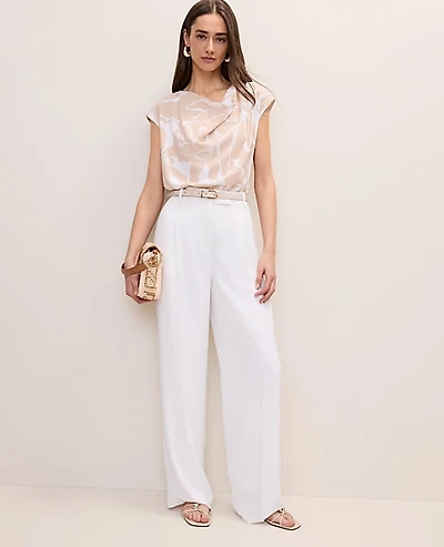 Ann Taylor The Pleated Straight Pant Women's