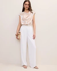 Ann Taylor The Pleated Straight Pant Women's