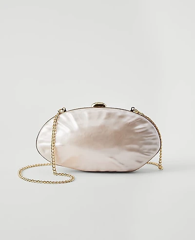 Ann Taylor Pearlized Crossbody Bag Ivory Women's