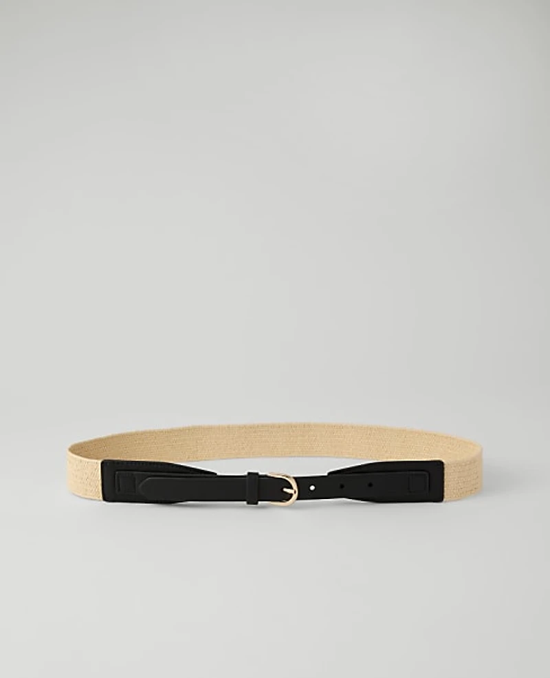 Ann Taylor Skinny Straw Belt Women's