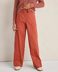 Ann Taylor Haven Well Within Organic Cotton Twill Carpenter Pants Women's