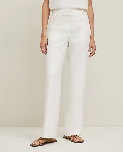 Ann Taylor The Petite Jayne Trouser — Curvy Fit Winter White Women's