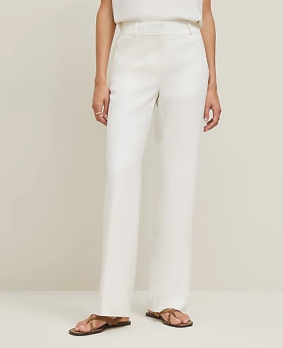 Ann Taylor The Jayne Trouser — Curvy Fit Winter White Women's