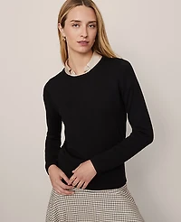 Ann Taylor Essential Crew Neck Sweater Women's
