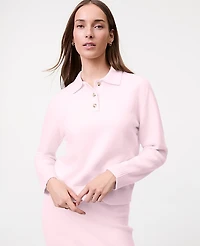 Ann Taylor Weekend Henley Sweater Women's
