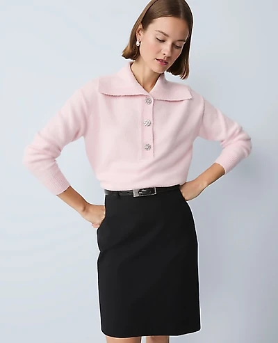 Ann Taylor Polo Sweater Women's
