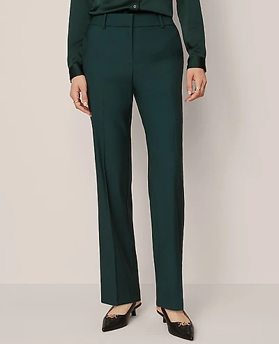 Ann Taylor The Petite Straight Pant — Curvy Fit Size 2 Pine Grove Women's