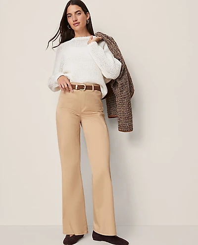 Ann Taylor Weekend Go-Everywhere Flare Pant Women's