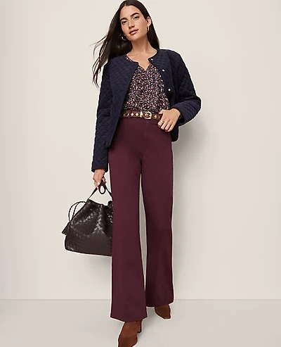 Ann Taylor Weekend Go-Everywhere Flare Pant Women's