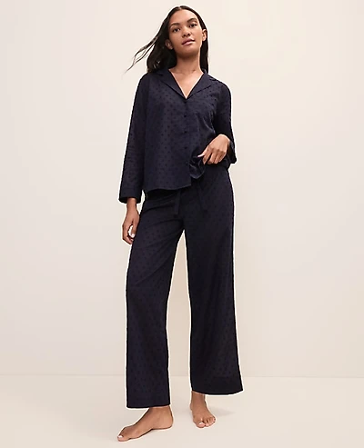Ann Taylor Pajama Set Night Sky Women's