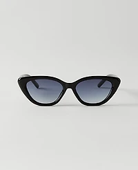 Ann Taylor Cateye Sunglasses Black Women's