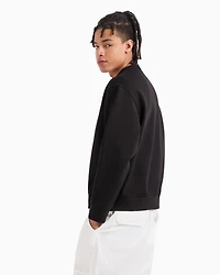 French Terry Embossed Logo Sweatshirt