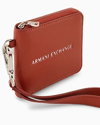 Mini wallet with drawstring