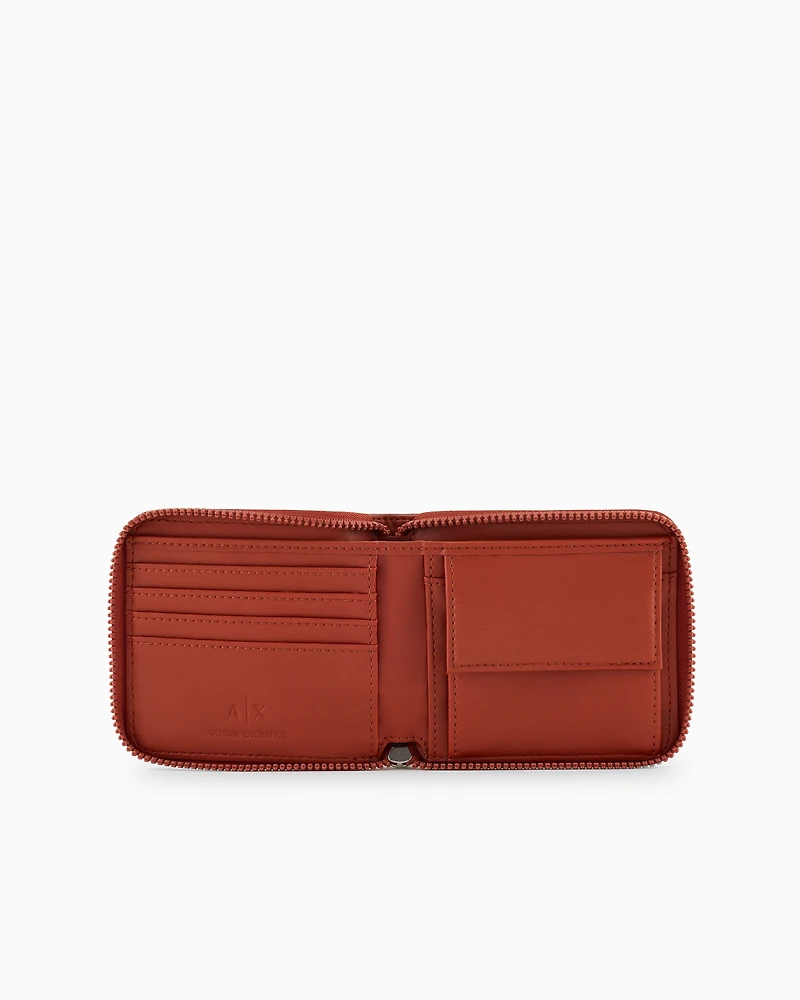 Mini wallet with drawstring