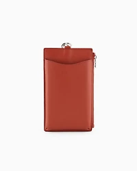 iPhone holder with shoulder strap and logo