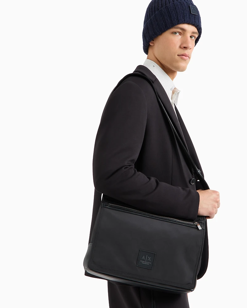 A|X Logo Shoulder Bag