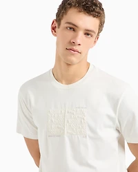 ASV organic cotton regular fit T-shirt with embroidered lettering