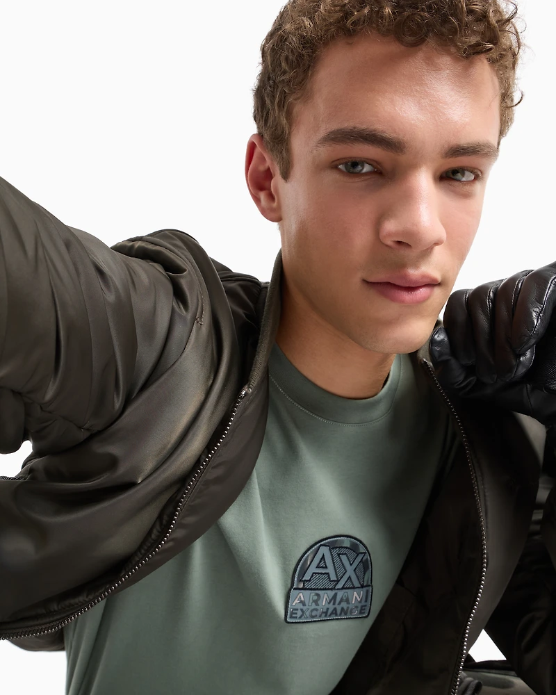 ASV Cotton Urban Military Logo Regular Fit T-Shirt