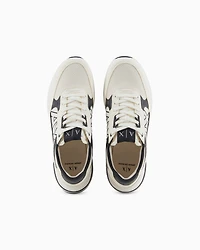 Multi-material sneakers