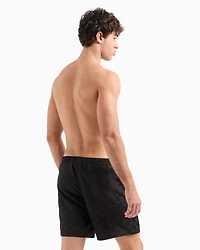 Monogram fabric boxer costume
