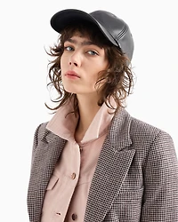 Cropped used effect denim jacket