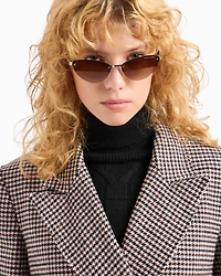 Short pleated jacket