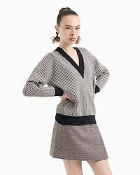 V-neck sweater