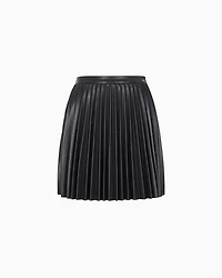 Short pleated skirt