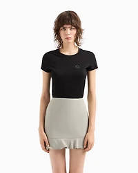 Cady mini skirt with ruffles