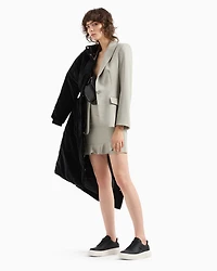 Cady mini skirt with ruffles