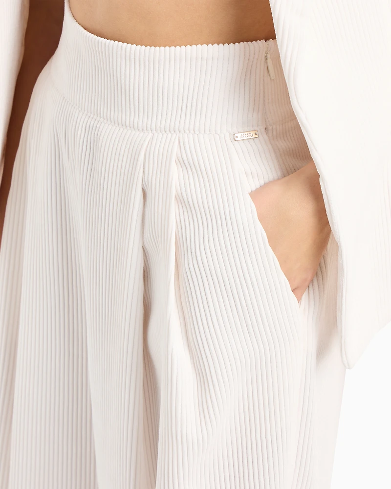 ASV Recycled Fabric Pleated Trousers