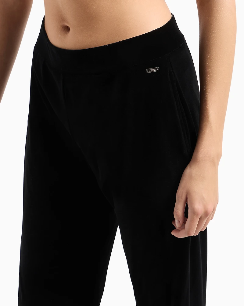Velvet Jogger Pants