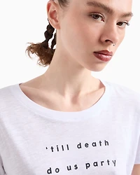 Party boyfriend fit T-shirt ASV organic jersey