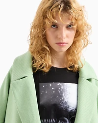 Relaxed fit T-shirt with photographic print ASV fabric