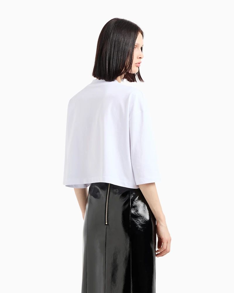 ASV Fabric Photo Print Cropped Fit T-Shirt