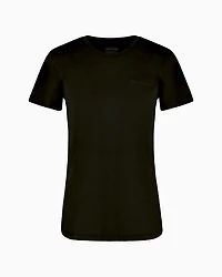 Regular fit T-shirt with mini signature print ASV cotton