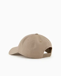 Cotton visor hat with logo