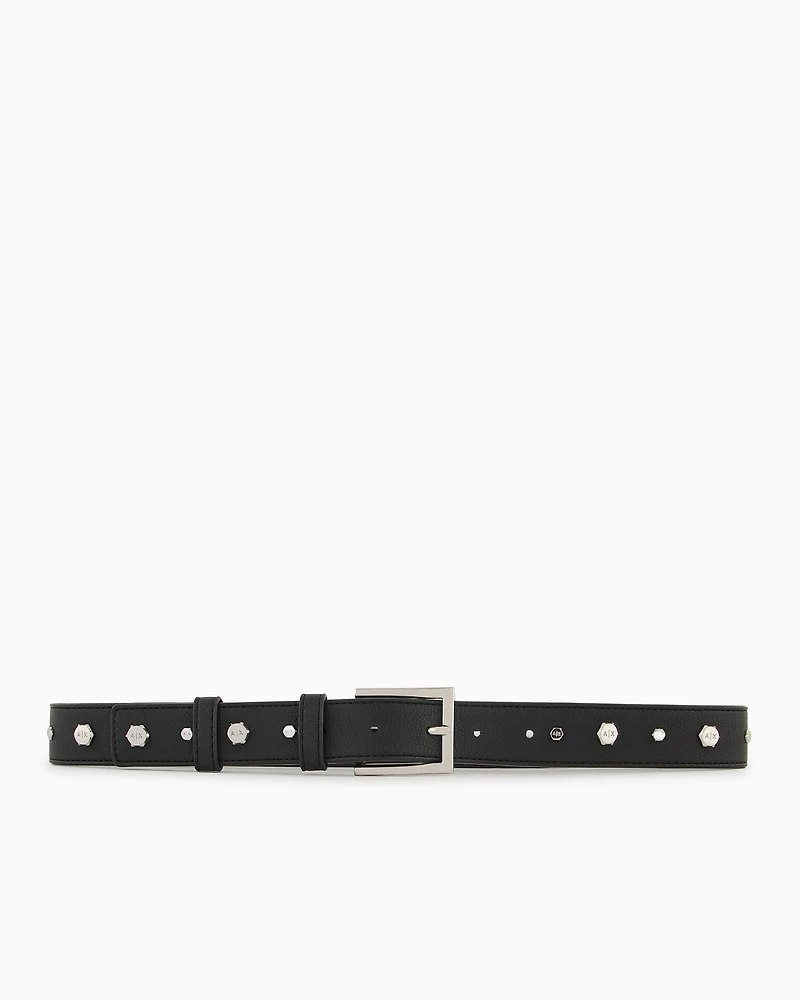 Thin belt with ASV recycled material closure