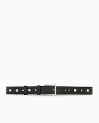 Thin belt with ASV recycled material closure