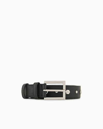 Thin belt with ASV recycled material closure