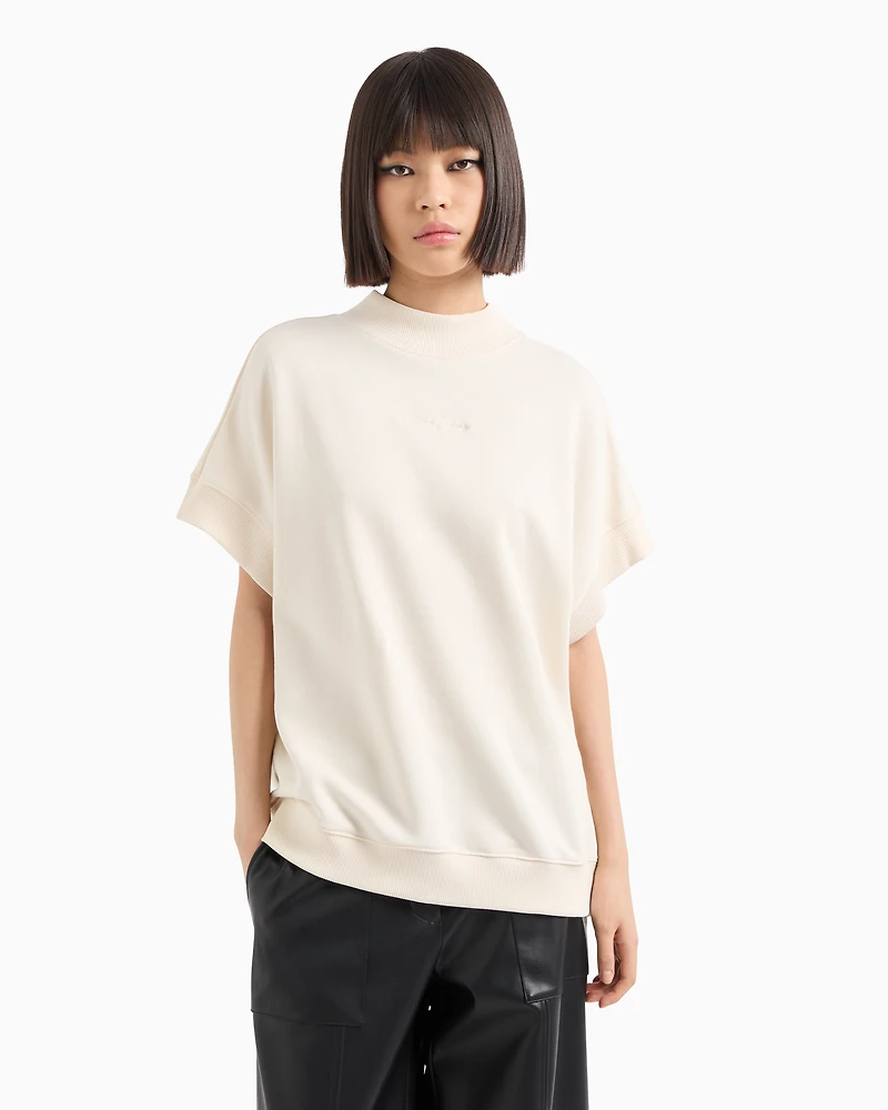 ASV Organic Cotton High Neck Short Sleeve Sweatshirt