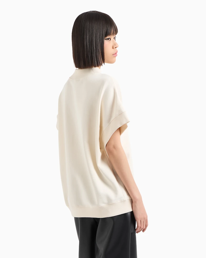 ASV Organic Cotton High Neck Short Sleeve Sweatshirt