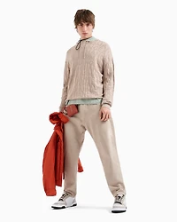ASV Fabric Button Up Hooded Sweater
