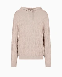 ASV Fabric Button Up Hooded Sweater