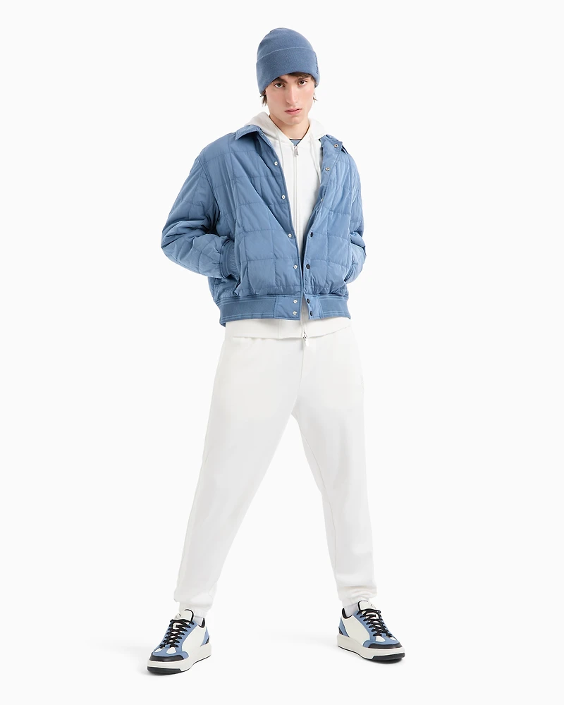 Cotton Interlock Zip Up Hoodie