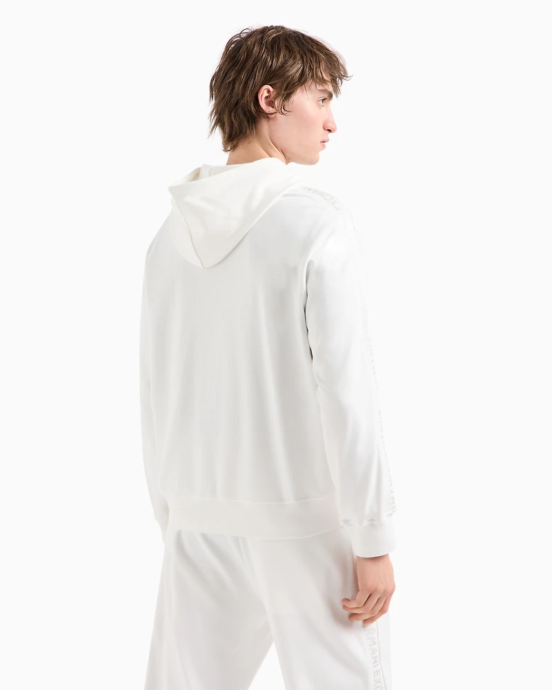Cotton Interlock Zip Up Hoodie