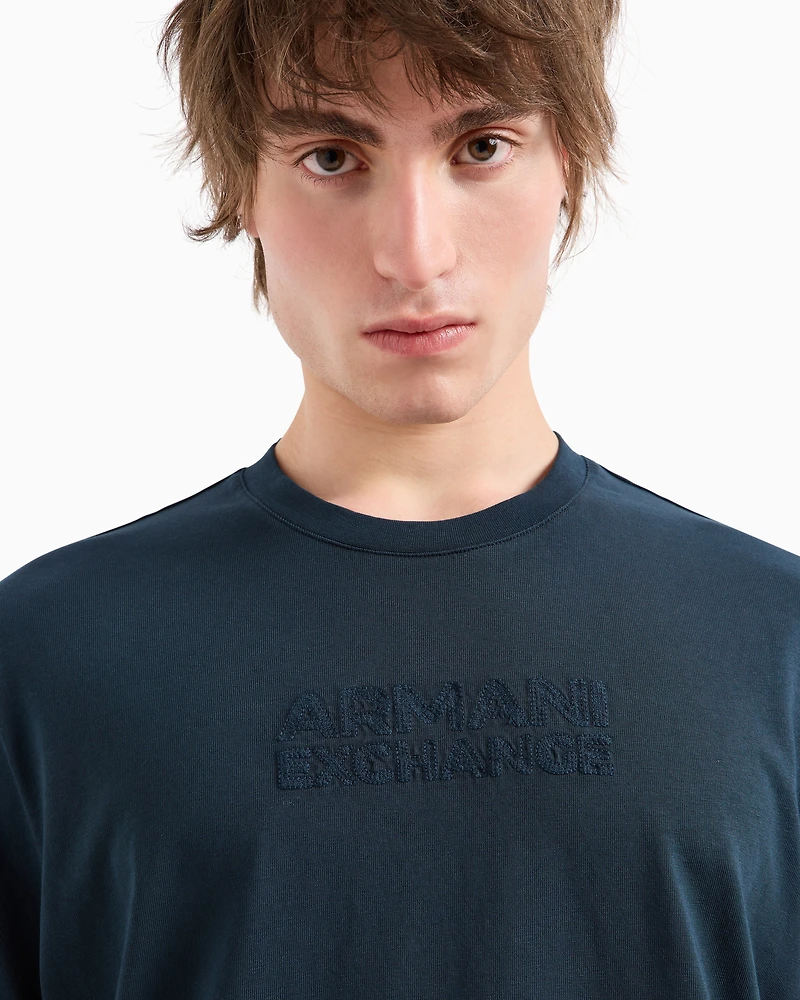 ASV organic cotton regular fit T-shirt with embroidered logo