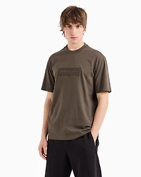 Relaxed fit T-shirt with logo application