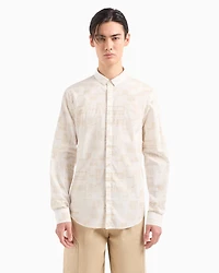 Regular fit cotton shirt