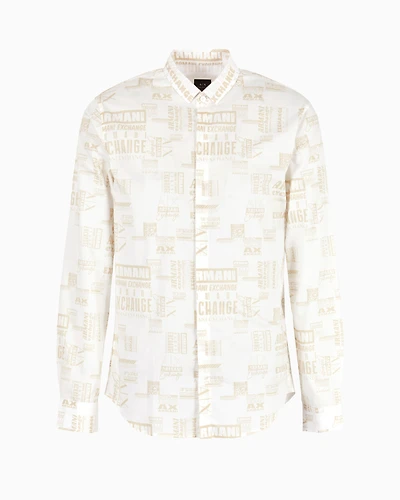 Regular fit cotton shirt